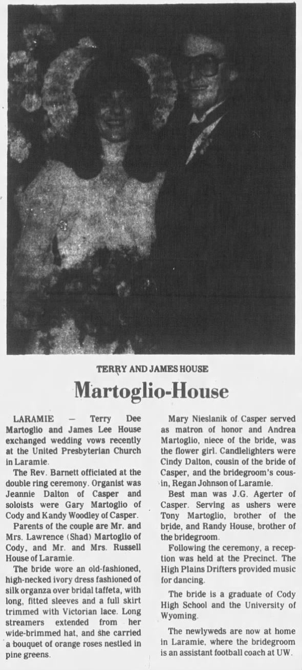 Clipping from Casper Star-Tribune